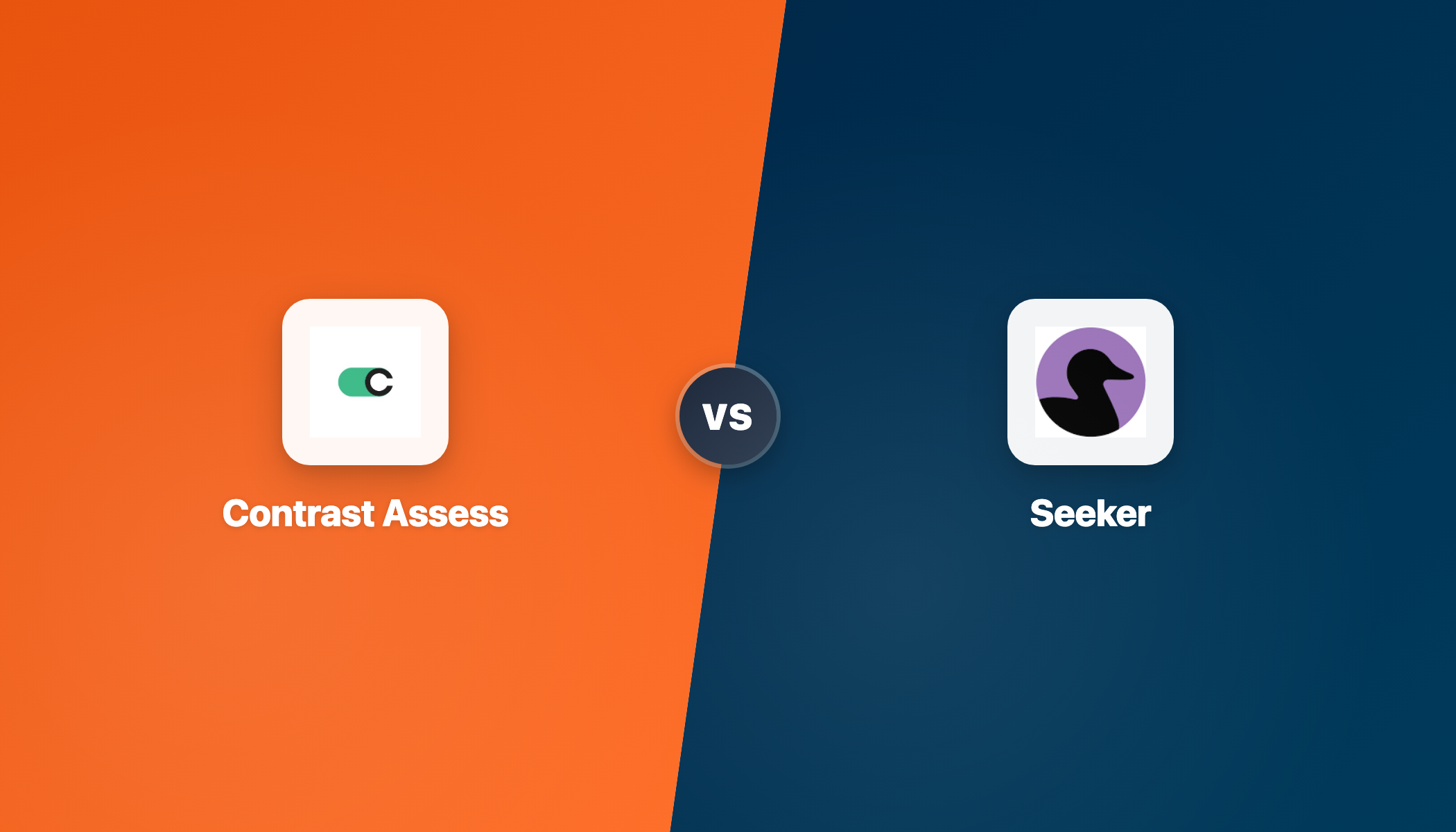 Contrast Assess vs Seeker