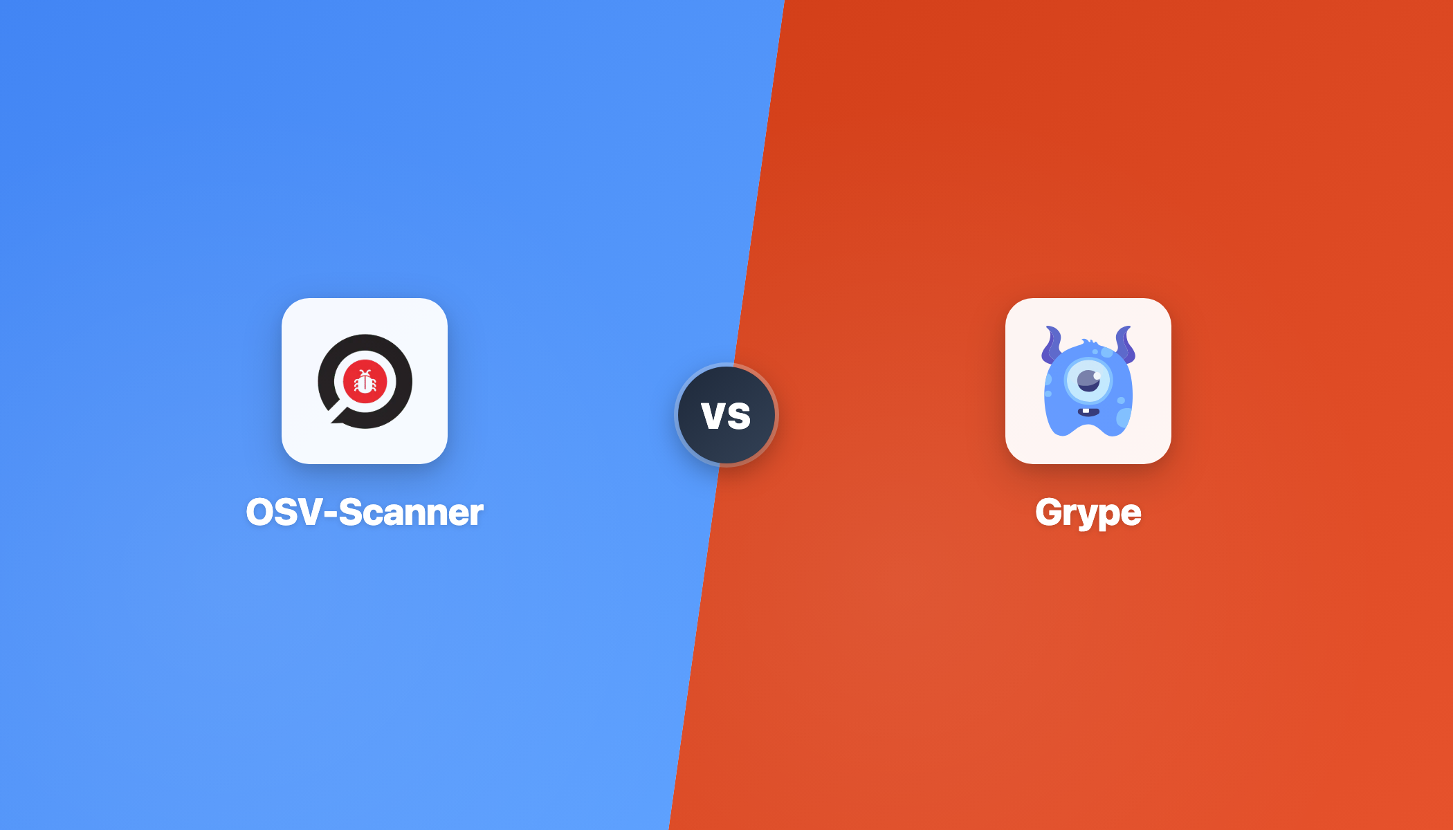 OSV-Scanner vs Grype