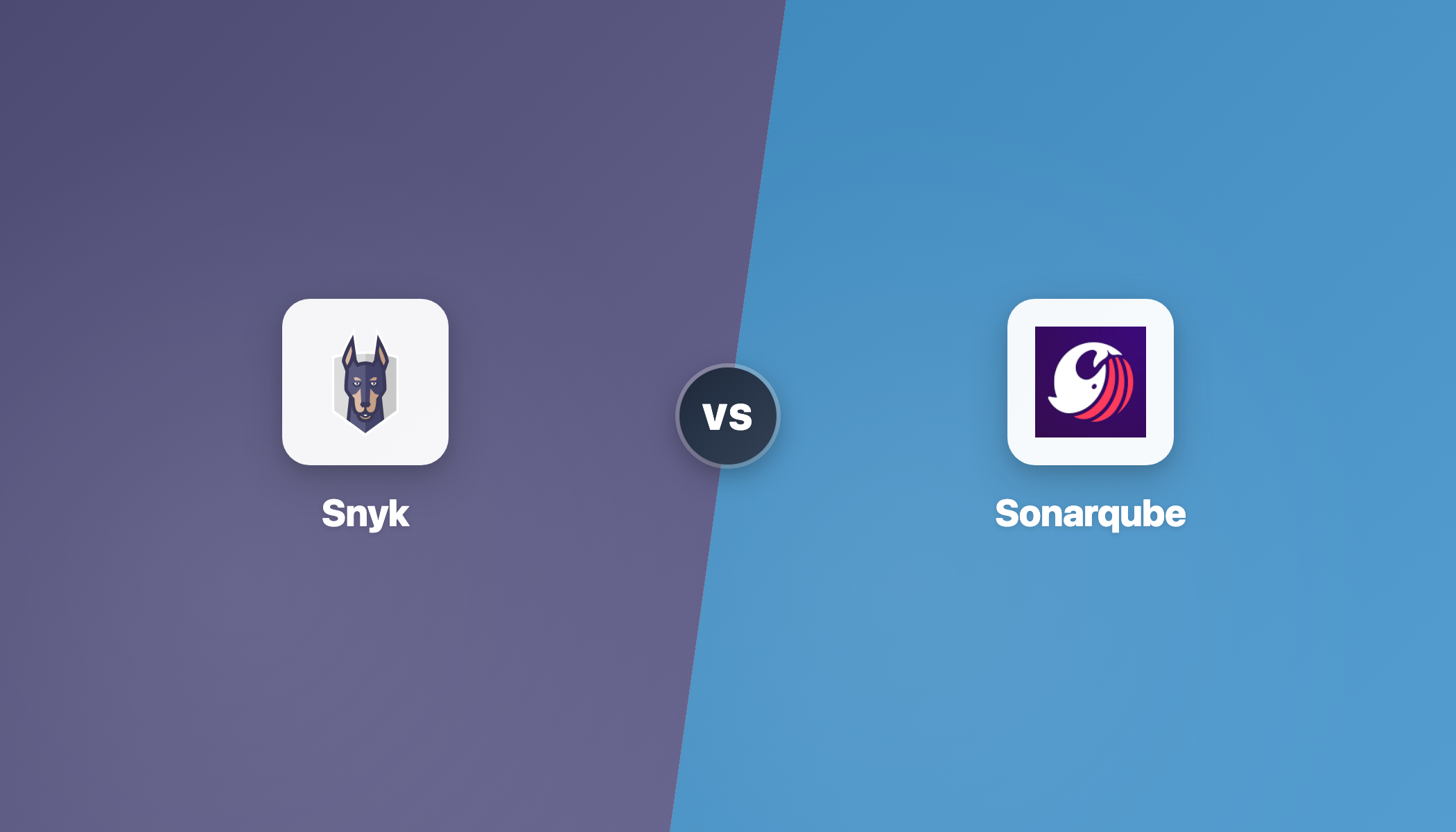 Snyk vs SonarQube