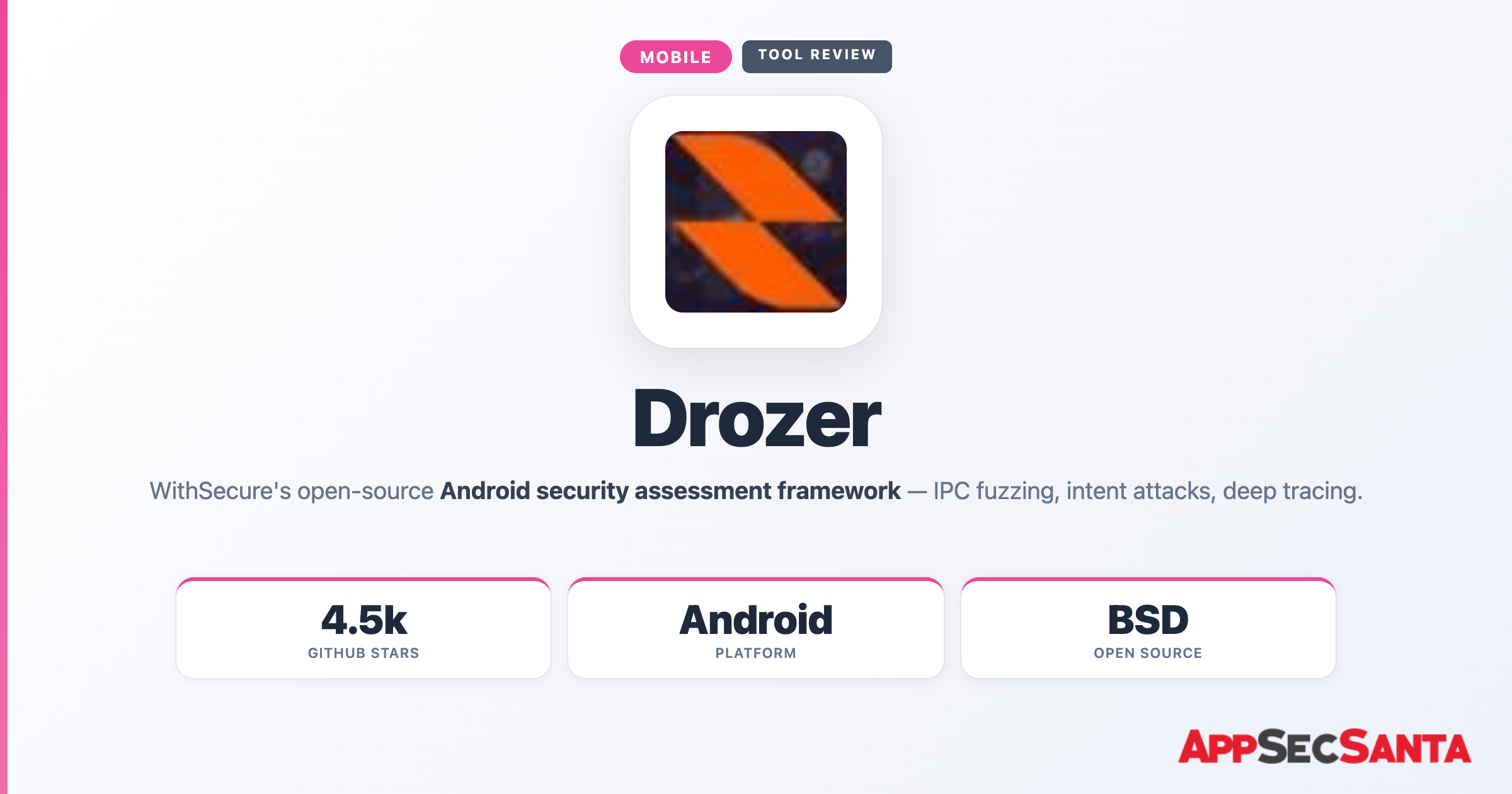 Drozer 2026: Android Security Assessment Framework