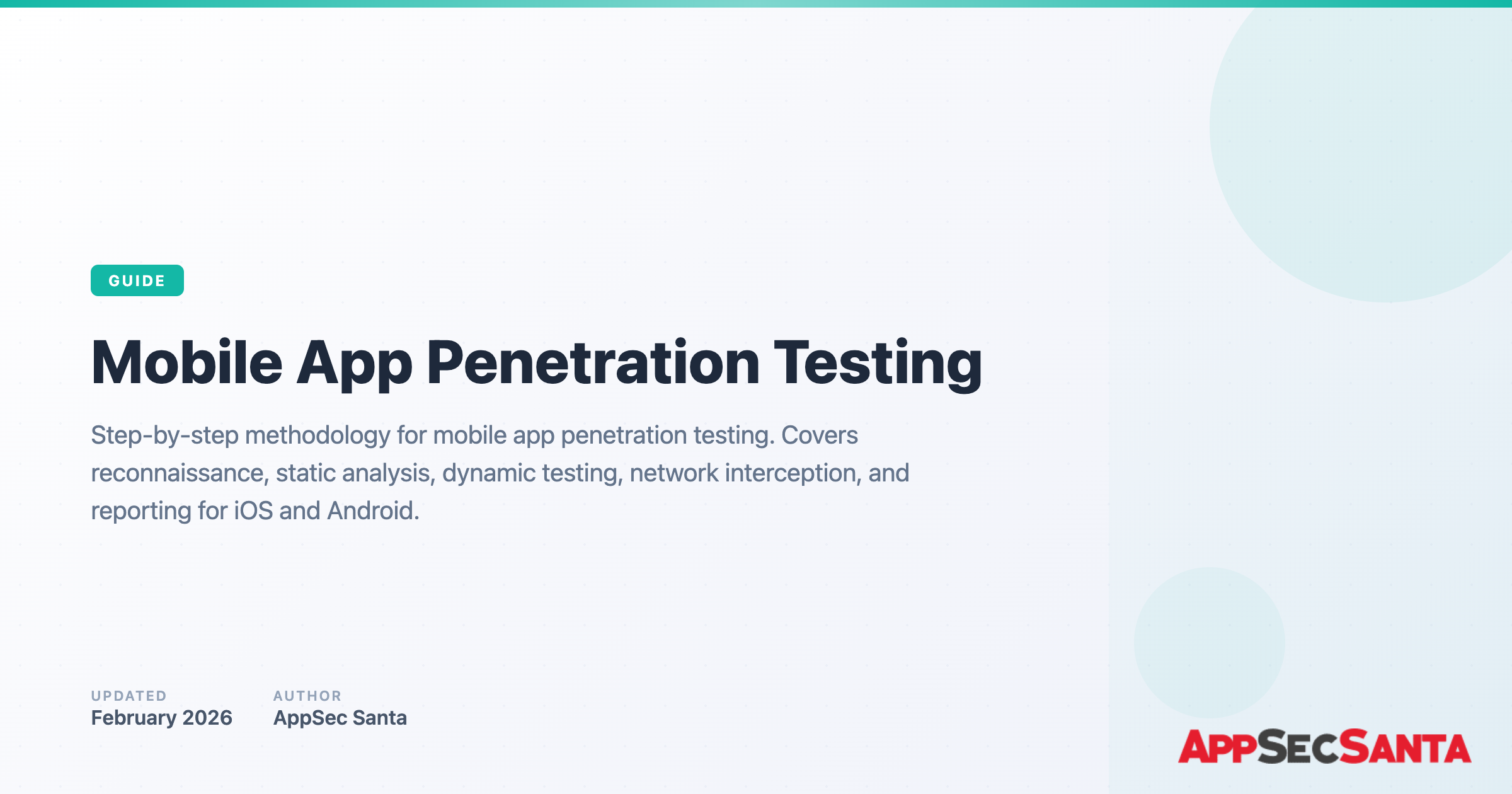 Mobile App Penetration Testing