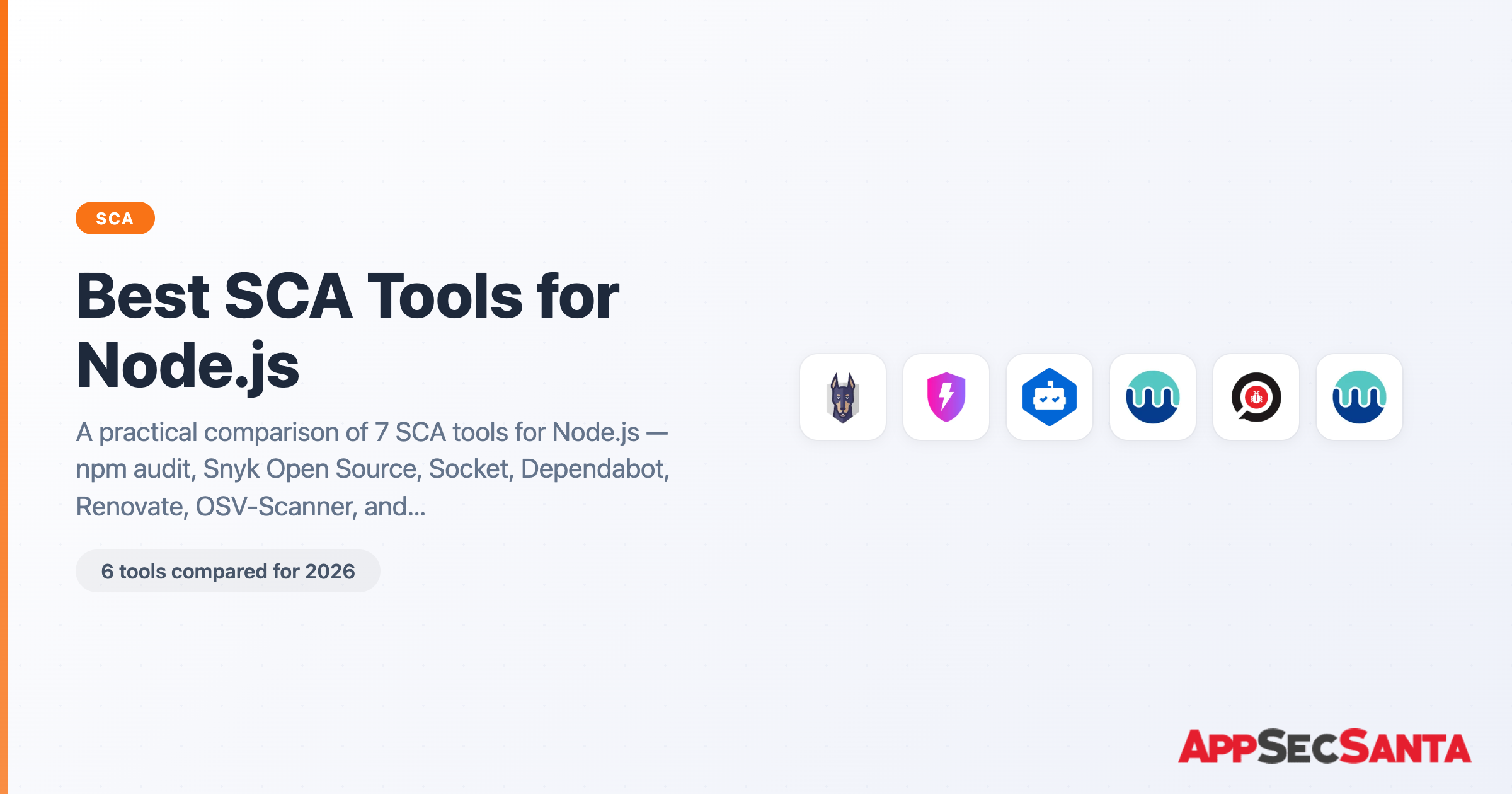 Best SCA Tools for Node.js (2026) | AppSec Santa