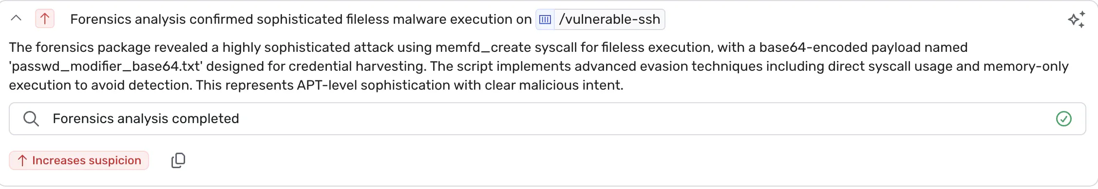 Wiz threat detection showing real-time cloud security alerts with context